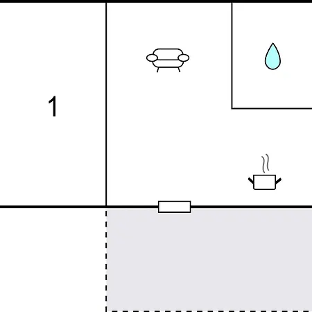度假居 Tiny Haus 44 Am Brombachsee
